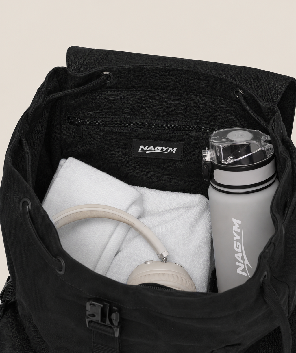 NAGYM Backpack interior view
