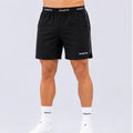 NAGYM Performance Shorts in Retro black, front view